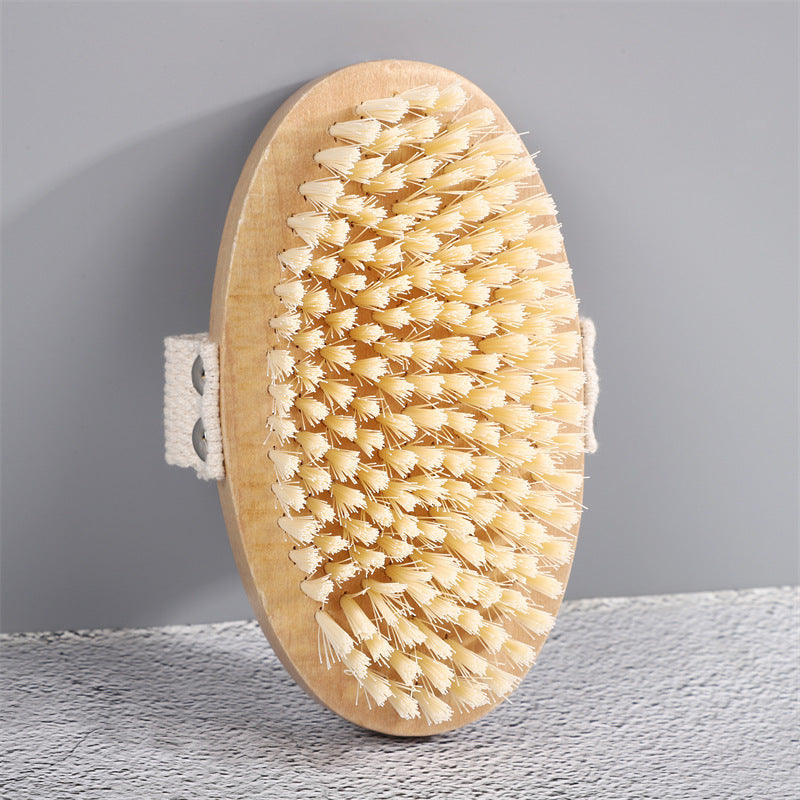 Bamboo Bristle Foam Nail Hand Brush greenroot living