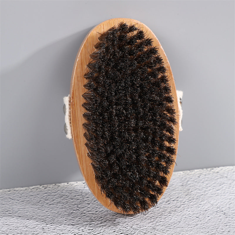 Bamboo Bristle Foam Nail Hand Brush greenroot living