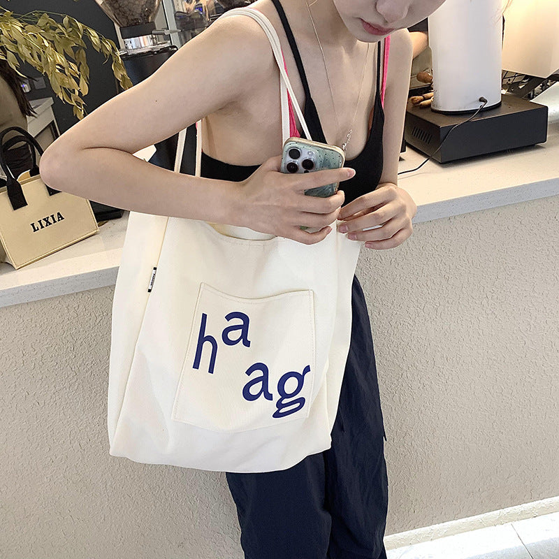 Large Capacity Canvas Commuter Tote greenroot living