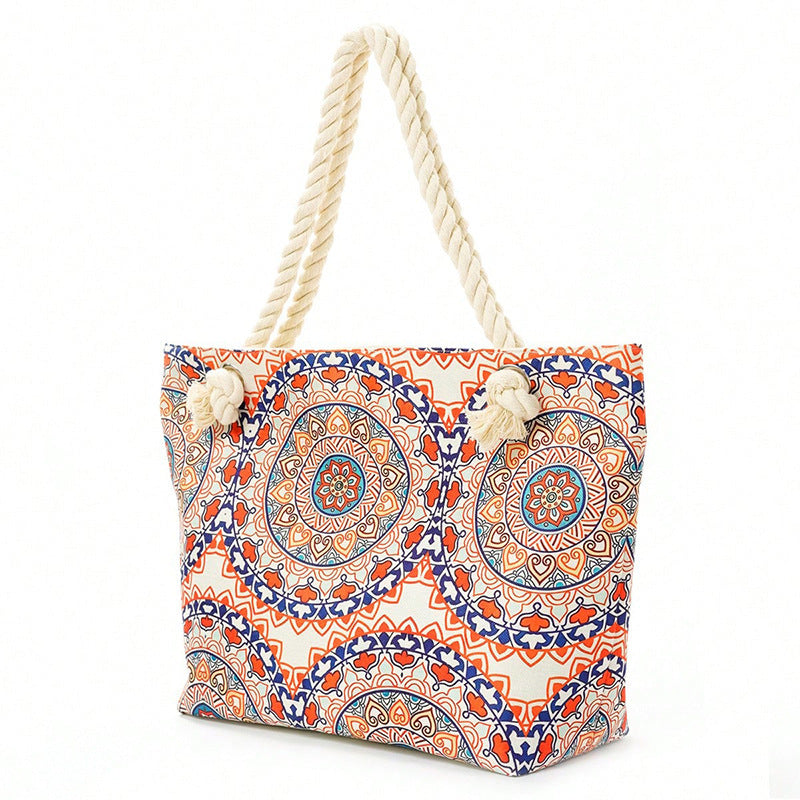 Geometric Large Capacity Multifunctional Tote greenroot living