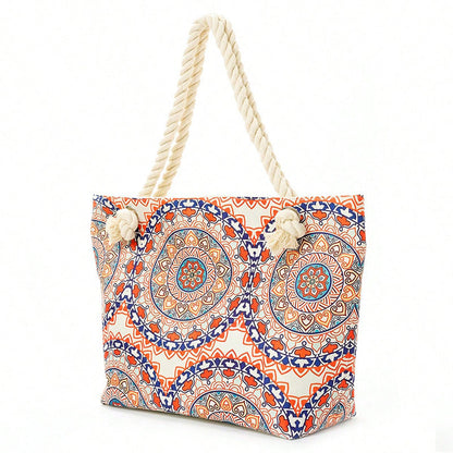 Geometric Large Capacity Multifunctional Tote greenroot living