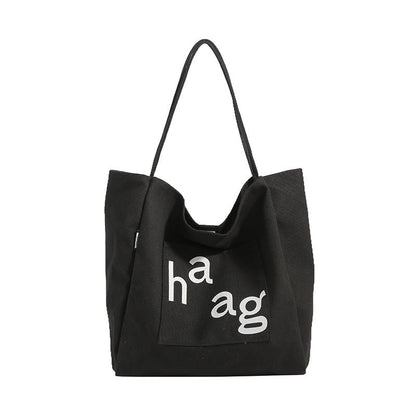 Large Capacity Canvas Commuter Tote greenroot living
