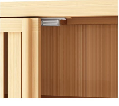 Large Capacity Bamboo Storage Cabinet greenroot living