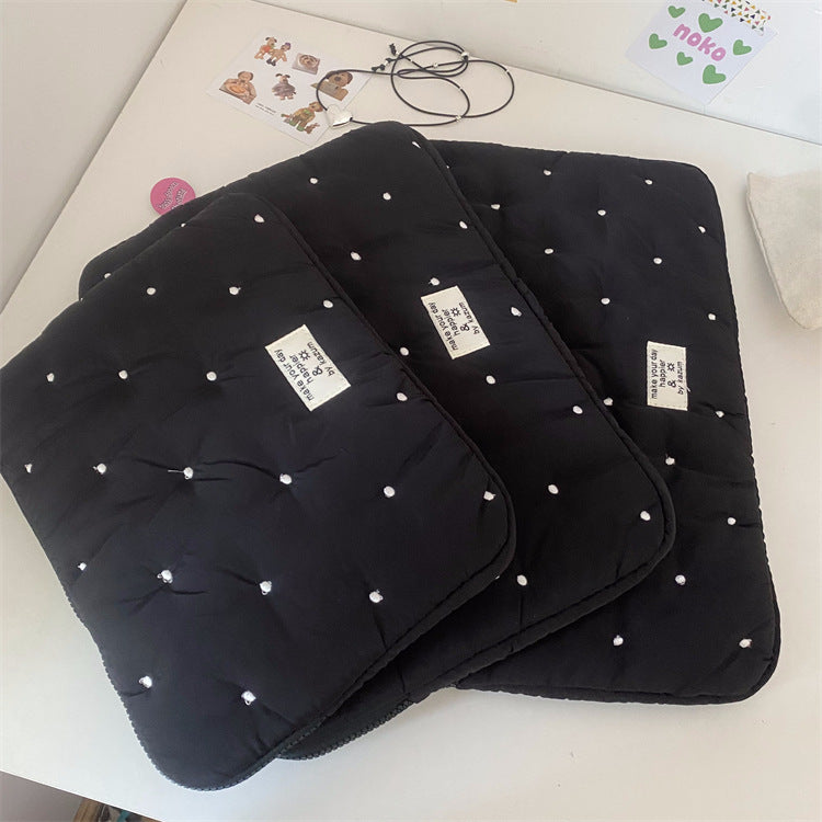 Down Cotton Jacket Liner Bag Tablet Protective Cover