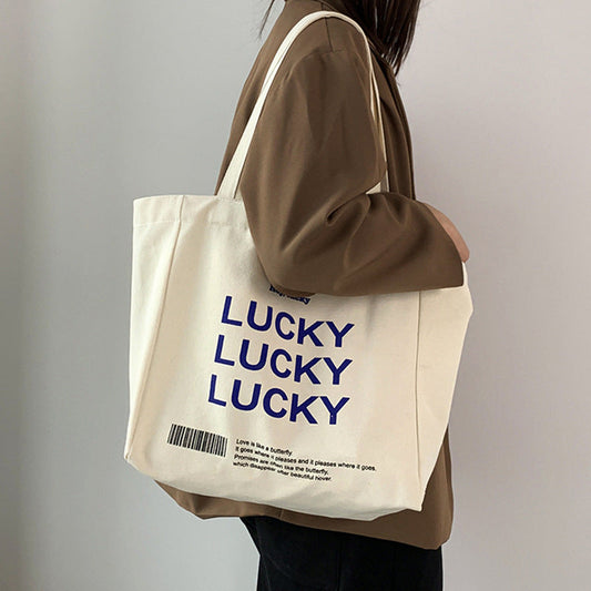 Student Shopping Tote Canvas Bag greenroot living