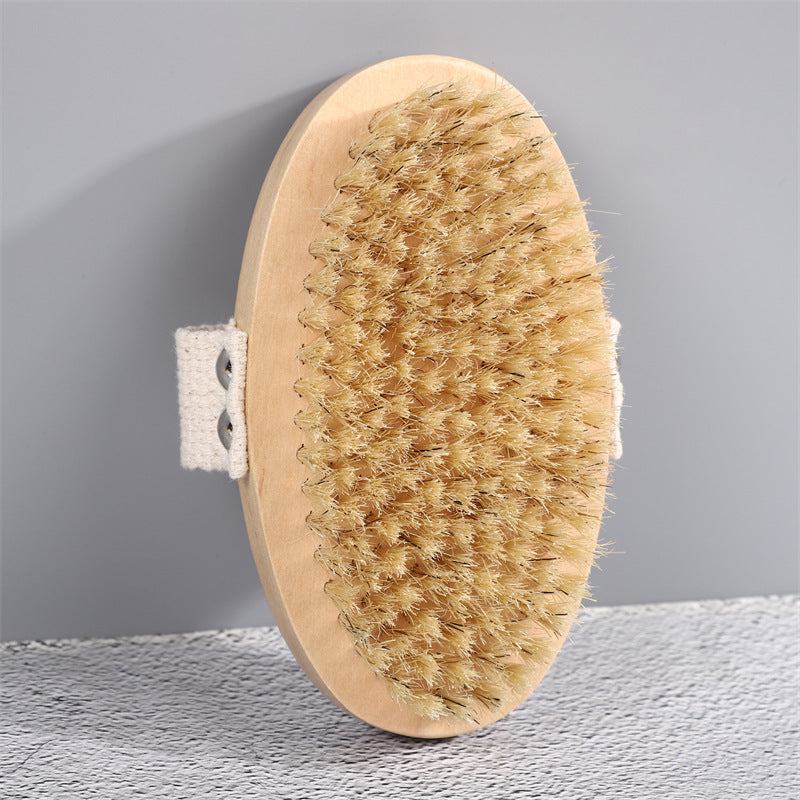Bamboo Bristle Foam Nail Hand Brush greenroot living