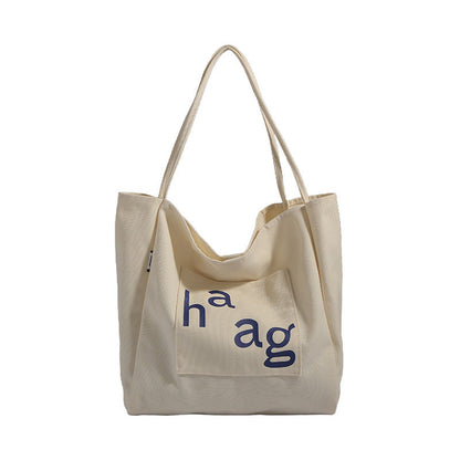 Large Capacity Canvas Commuter Tote greenroot living