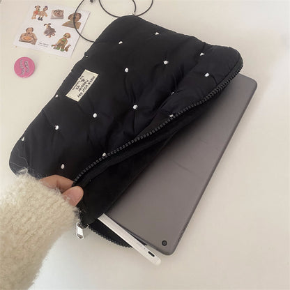 Down Cotton Jacket Liner Bag Tablet Protective Cover