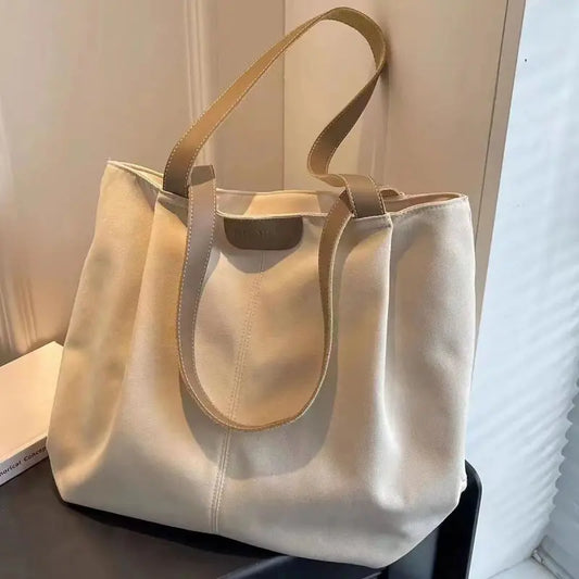 Fashion Shoulder Bag Simple Versatile Canvas Tote Bag greenroot living
